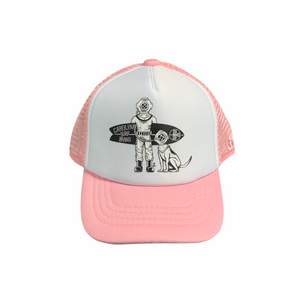 CSB Grom Truckers Hat DIVER DOG LOGO Big(18 months to 5 years)