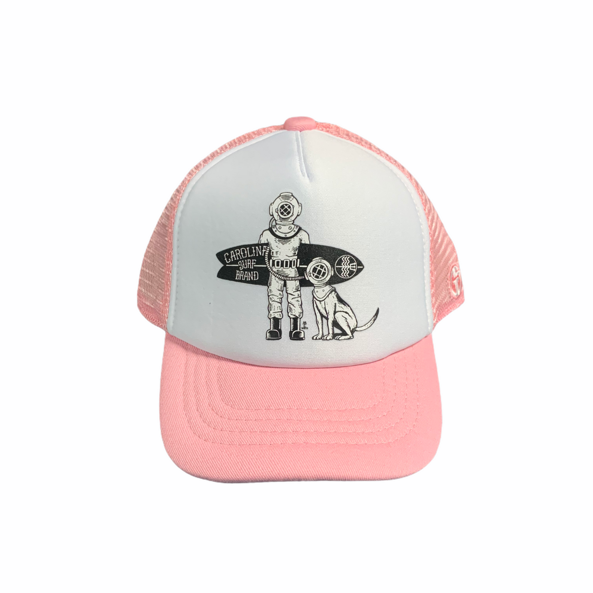 CSB Grom Truckers Hat DIVER DOG LOGO Super(5 to 10 years)