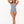 Seaside Navy Wave Wrap Front One Piece