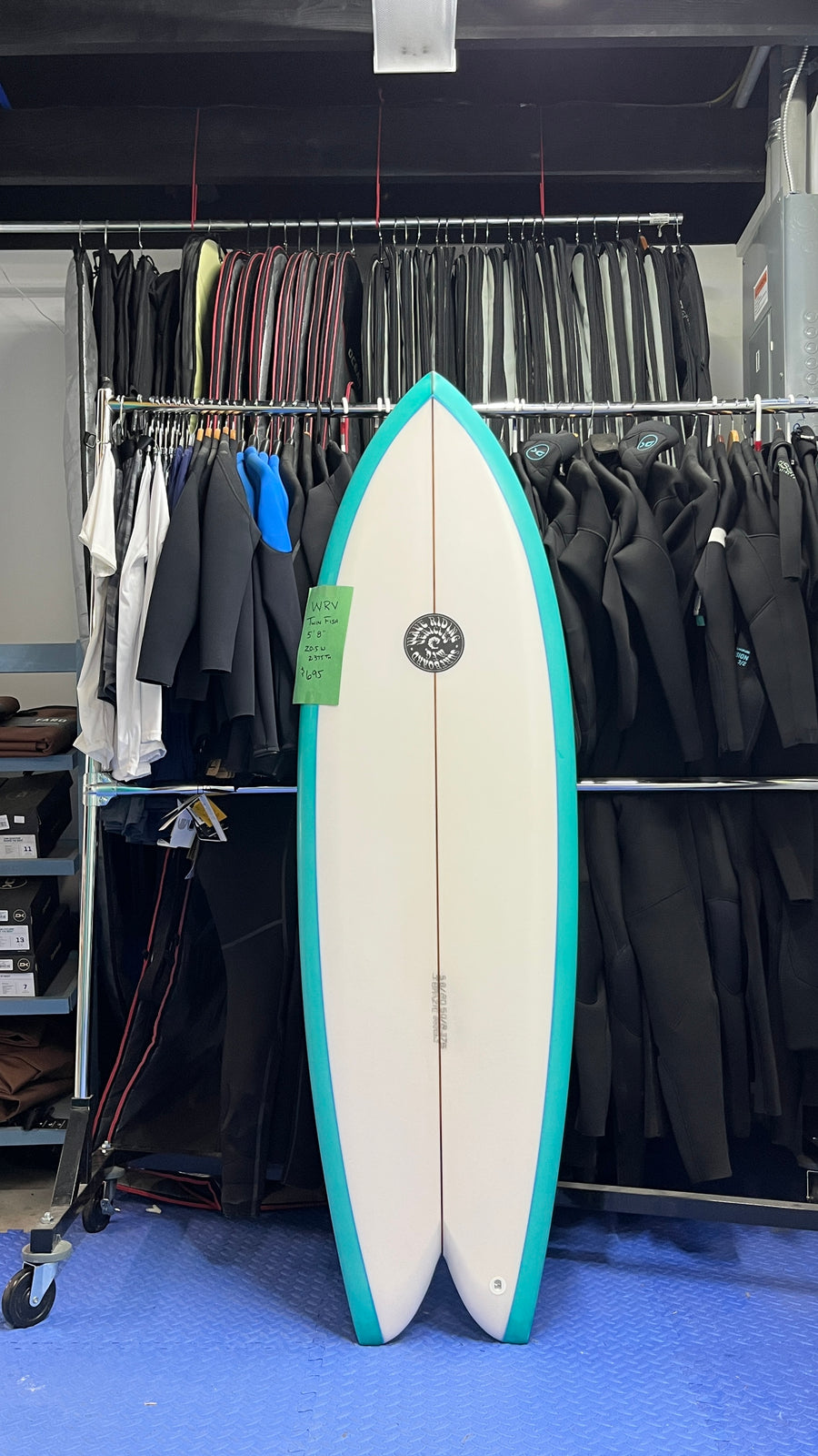 WRV 5'8" Twin Fish