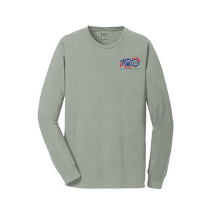 Carolina Beach Centennial Whale Long Sleeve Tshirt