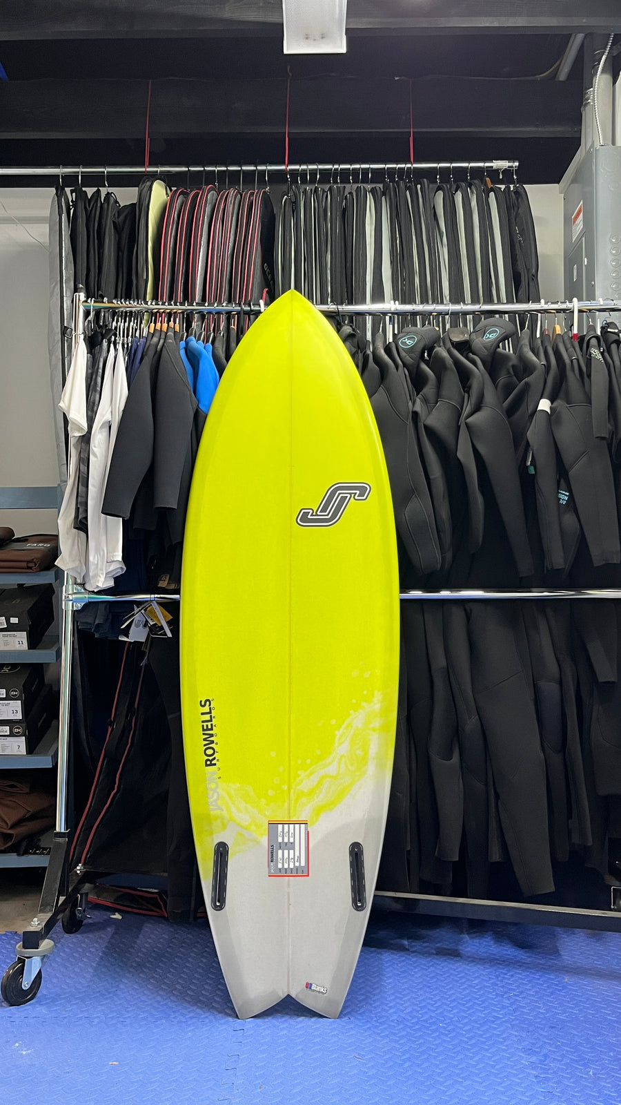 Jason Rowell Surfboard
