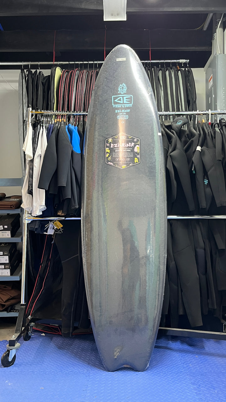 Ocean Earth Easy Rider Surfboard 7 foot Black