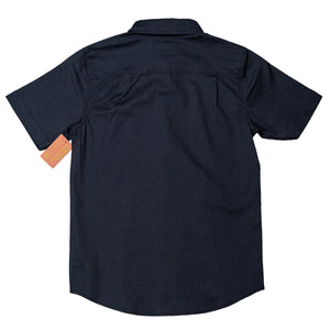 Color Block S/S woven Shirt