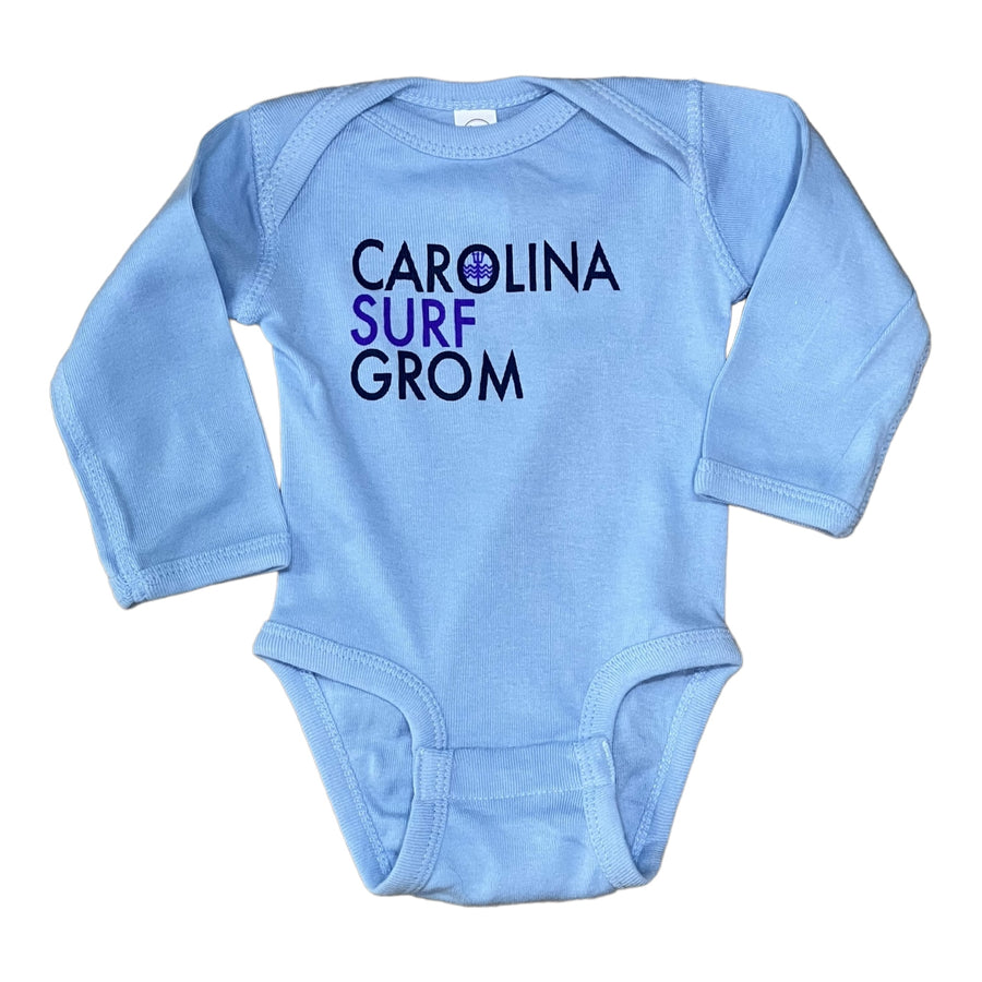 Carolina Surf Grom L/S Onesie