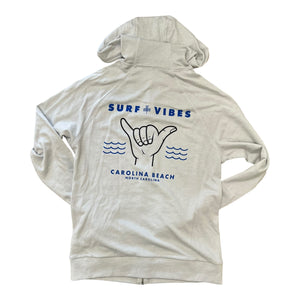 Surf Vibes Light Zip Up
