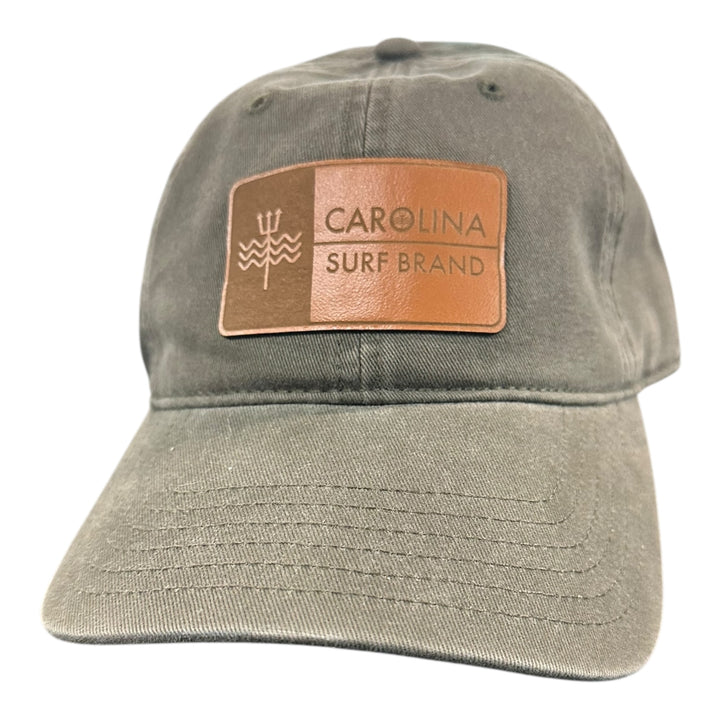 Leather Patch Dad Hat