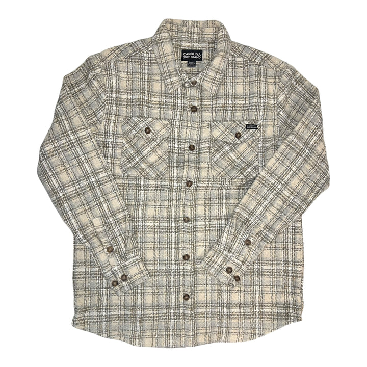 Oyster Plaid Shacket