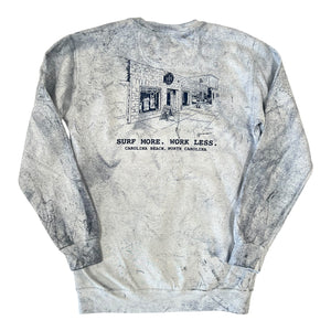 New Shop Crew Sweatshirt Tie Dye