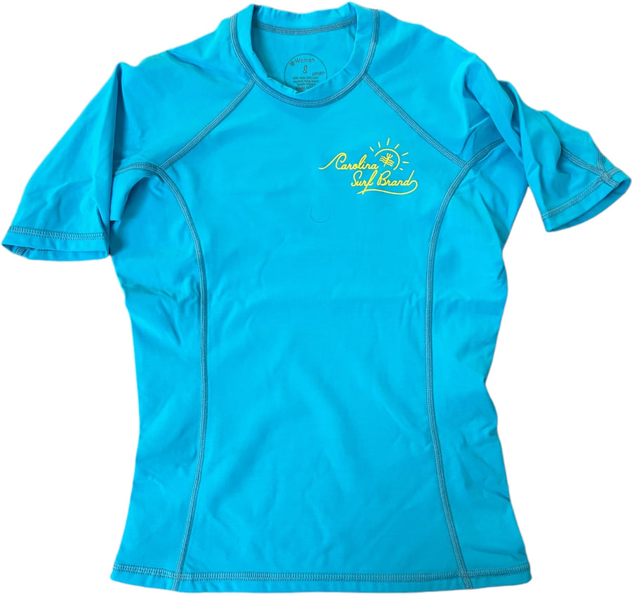 Womens Bumper Short Sleeve Rash guard