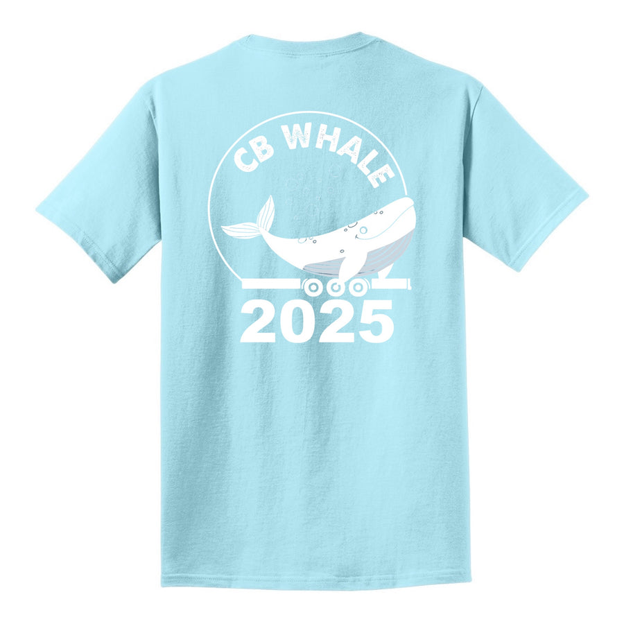 Carolina Beach Centennial Whale Tshirt