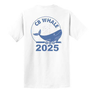 Carolina Beach Centennial Whale Tshirt