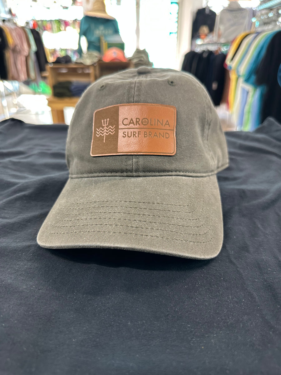 Leather Patch Dad Hat