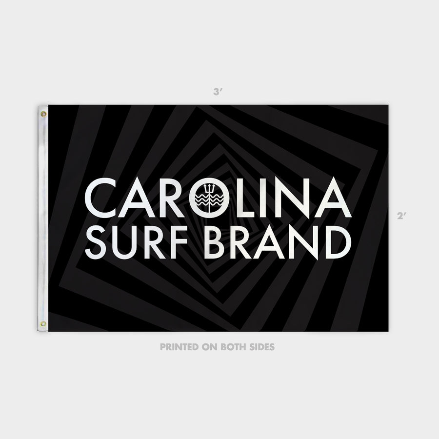 Carolina Surf Brand Logo Flag
