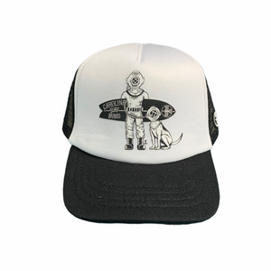 CSB Grom Truckers Hat DIVER DOG LOGO Big(18 months to 5 years)